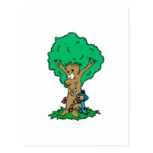 Tree Hugger Post Cards
