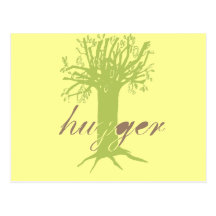 Tree Hugger Postcard