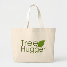 Tree Hugger Recycle Canvas Bag
