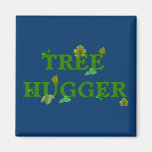 Tree Hugger Refrigerator Magnet