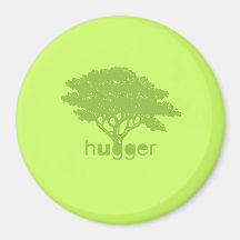 TREE HUGGER - REFRIGERATOR MAGNET