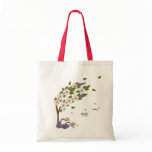 Tree in The Storm / Tile Art bags
