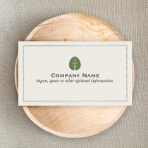 Tree Leaf Business Card