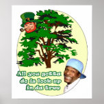Tree Leprechaun posters