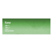 TREE LOVE orange business cards