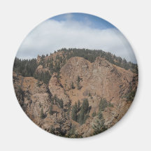 Tree mountan landscape refrigerator magnets