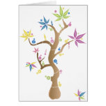 tree n leaves greeting card