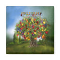 Tree Of Abundance Art Magnet