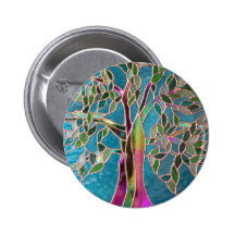 Tree of Enchantment Badge Pinback Buttons