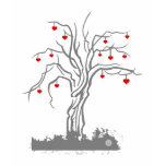 Tree of Hearts t-shirts