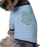 Tree of Hearts with Leaves Dog Tshirt