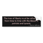 Tree of Liberty bumper stickers