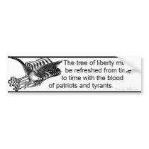 Tree of Liberty (Jefferson) Bumper Stickers