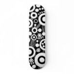 Tree of Life Abstract - B&W skateboards