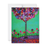 TREE OF LIFE bat mitzvah Invitations