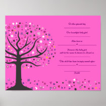 Tree of Life Jewish Baby Naming Birth Certificate