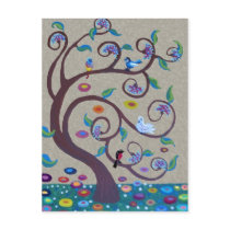 Tree of life postcard