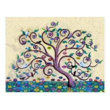 Tree of life postcards