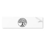 TREE of LIFE - Sefirah bumper stickers