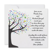Tree of Life wedding Invitation