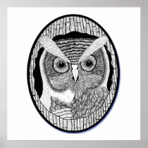 Tree Owl Canvas Print