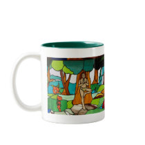 Tree Pose Yoga Mug