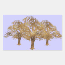 TREE RECTANGLE STICKER