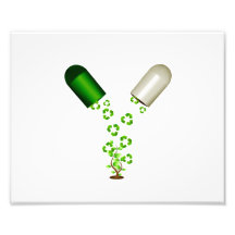 tree recycle capsule graphic ecology design.png photographic print