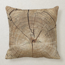 Tree Rings Background Pillows