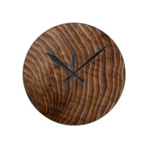 Tree rings wallclock