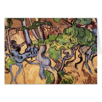 Tree Roots and Trunks, Vincent van Gogh Card