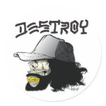 Tree  round sticker