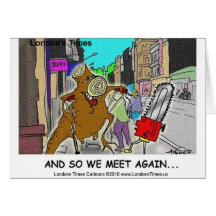 Tree Stump Vs Chainsaw Funny Mugs Cards Gifts