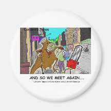Tree Stump Vs Chainsaw Funny Mugs Cards Gifts Refrigerator Magnets