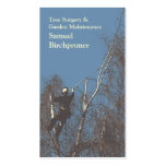 Tree surgery business card