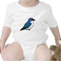 Tree Swallow Baby Bodysuit