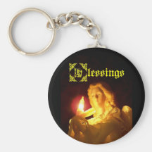 Tree Top Angel Keychains