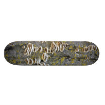 Tree Trunk with Lichen Skateboard