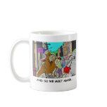 Tree Vs Chain Saw Funny Rick London Gifts mugs