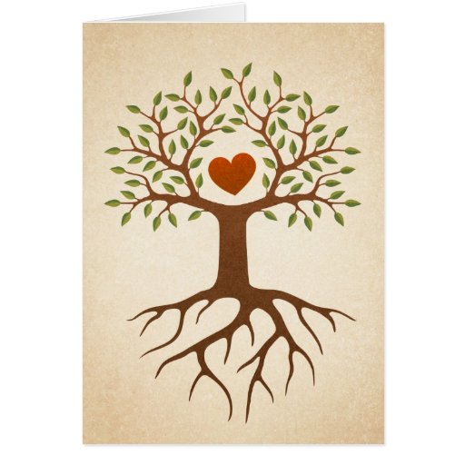 Family reunion invitation featuring a tree with deep roots and ... Family reunion invitation featuring a tree with deep roots and ...
