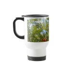 Tree with red flowers mugs