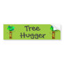 TREEHUGGER bumper sticker