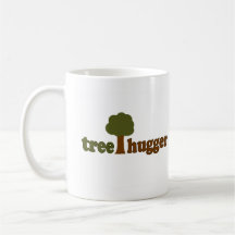 Treehugger (Tree) Coffee Mugs