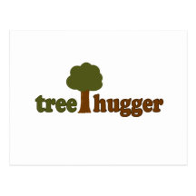 Treehugger (Tree) Postcards