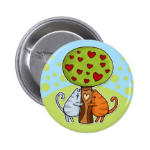 treehuggers pinback buttons