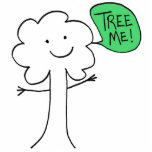 TreeMe stand photo sculptures