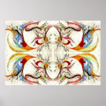 Trees and Birds fantasy Posters