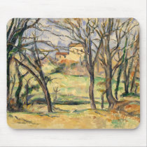 Trees and Houses Near the Jas de Bouffan -Cézanne