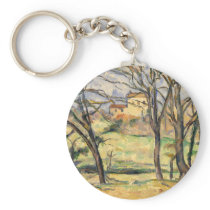 Trees and Houses Near the Jas de Bouffan -Cézanne