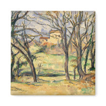 Trees and Houses Near the Jas de Bouffan -Cézanne